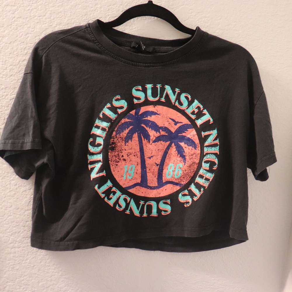 Forever 21 vintage crop top